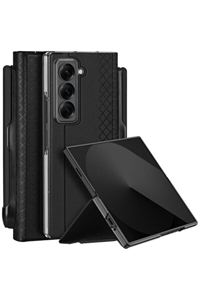 Dux Ducis Samsung Galaxy Z Fold SE - Husă (cu suport pentru creion) - Negru