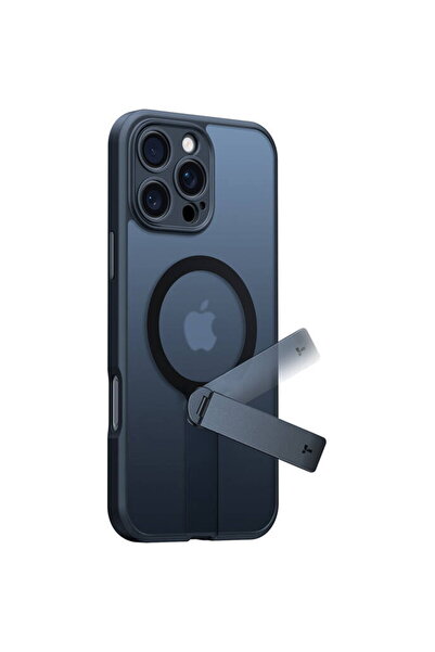 TORRAS Husă Pstand Spin pentru iPhone 16 ProMax (Negru)