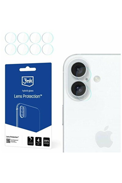 3MK Folie de protectie camera Lens Protection pentru iPhone 16 Plus