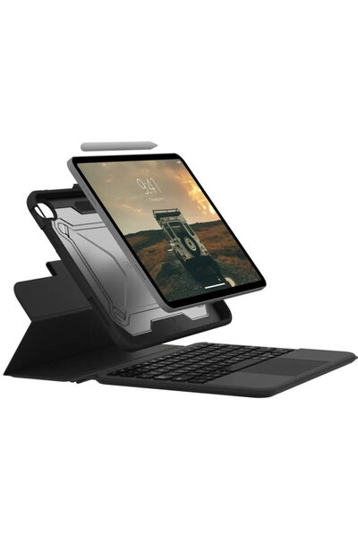 UAG Tastatură Bluetooth robustă cu trackpad, CZECH - iPad 10.9 " 2022