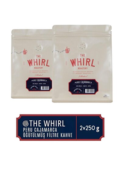 The Whirl قهوة كاجاماركا المطحونة من بيرو، 250 جرام × 2 قطعة