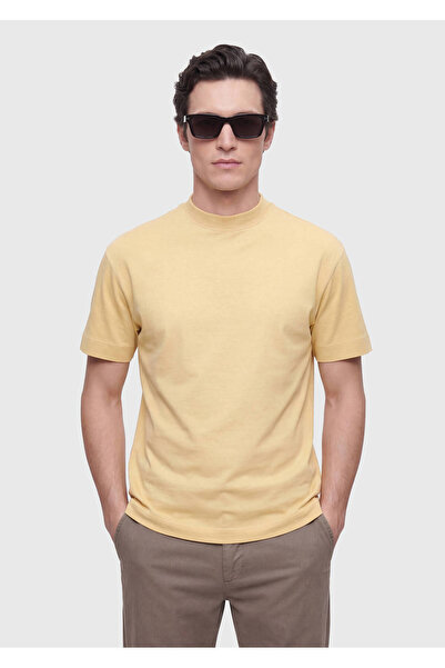 Ramsey Tricou Safran cu guler rotund 100% bumbac