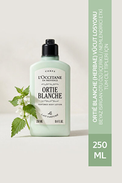 L'Occitane Ortie Blanche (Herbae) Parfümlü Vücut Losyonu, Beyaz Isırgan Otu Ö...