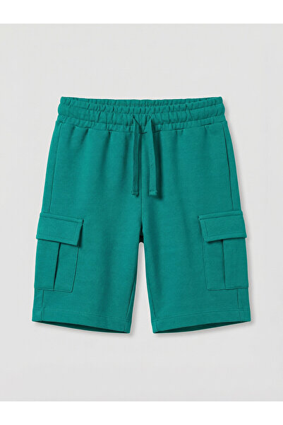 LC Waikiki NEVAVM Pantaloni scurți cargo pentru băieți, cu talie elastică