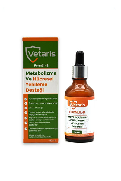 vetaris Formül -B Kedi ve Köpekler için Enerji, Metabolizma ve Hücresel Yenil...