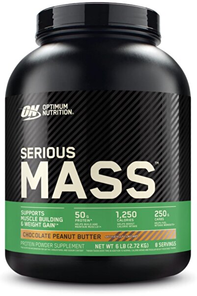 ON Optimum Nutrition أوبتيموم نيوتريشن سيريوس ماس: مسحوق بروتين عالي لبناء ال...