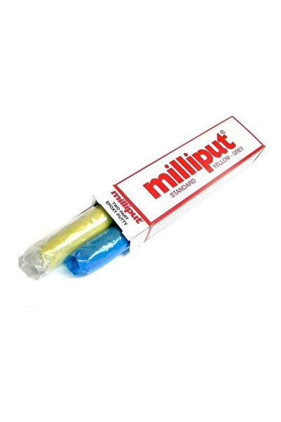 Milliput 01 Standart Tip Çift Bileşenli Epoksi Putty Macun - 2x56=112 Gram