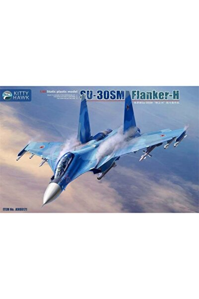 Kittyhawk Kitty Hawk 80171 1/48 Ölçek, Su-30SM Flanker-H, Savaş Uçağı Plastik...