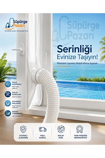 sp süpürge pazarı Genel Markalar Mobil Klima Pencere Aparatı kiti