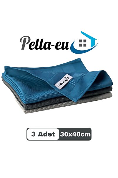 PELLA-EU قطعة قماش من الألياف الدقيقة لتنظيف الزجاج، قماش تنظيف عام للمطبخ وا...