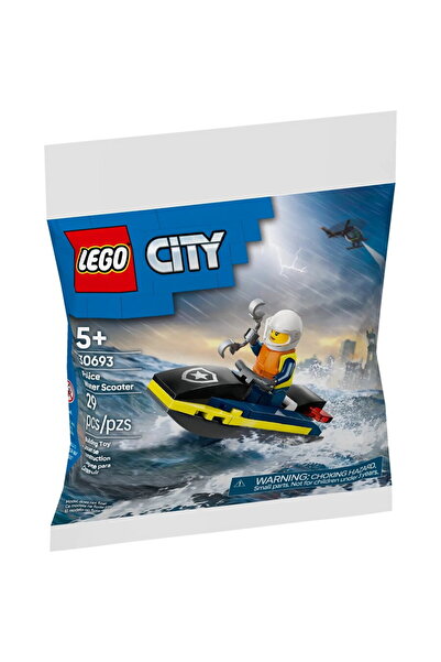 LEGO CITY Scuter acvatic al poliției 23piese 5ani+