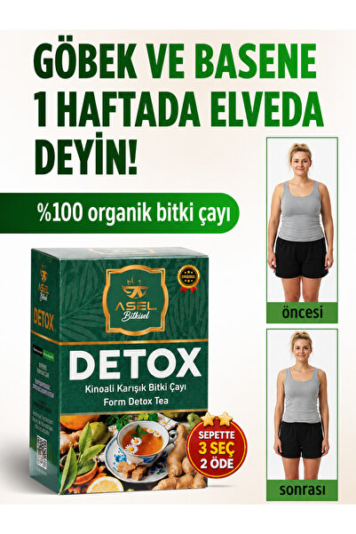 ASEL DETOX zayıflam1 kilo.verme Detox Karışık Bitki- Çayı FİT YAŞAM tok tutma...