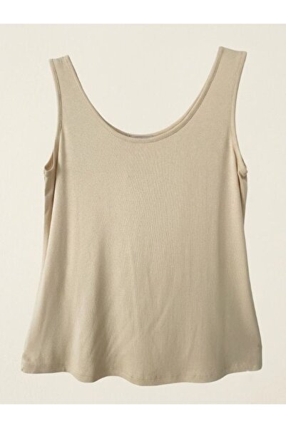 URUMDAY Cotton U-Neck Undershirt Blouse