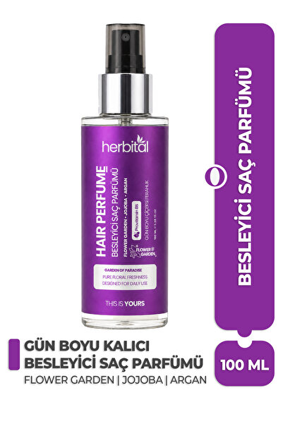 Herbital Gün Boyu Kalıcı, Besleyici Saç Parfümü | Argan, Jojoba & Provitamin ...