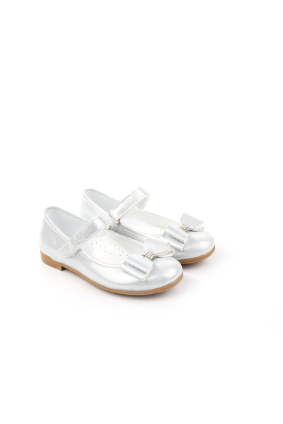 Walkenzo Ortaç 3162 Pantofi de balerină cu velcro pentru fete