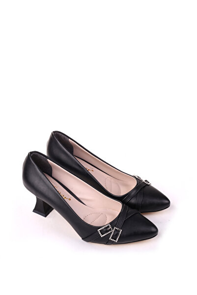 Walkenzo 830 Pantofi de damă cu toc de 6 cm Stone & cu cataramă Pantofi clasici