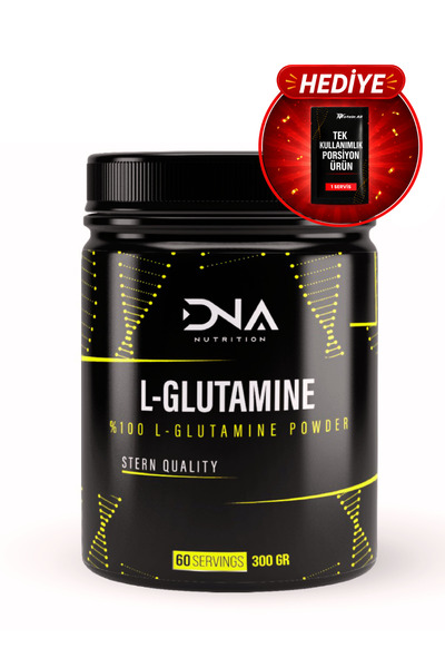 Dna Nutrition Glutamine Powder 300gr - 60 Servis