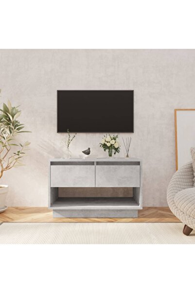 Concept Comodă TV, stejar fumuriu, 70x41x44 cm, PAL