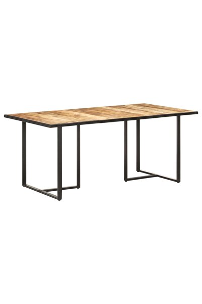 Concept Masă de bucătărie, 180 cm, lemn de mango nefinisat