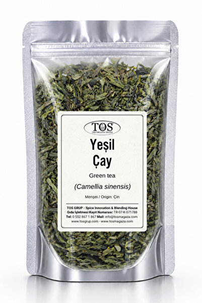 TOS The Organic Spices Yeşil Çay 40 gr (1. KALİTE) Camellia Sinensis / Green Tea