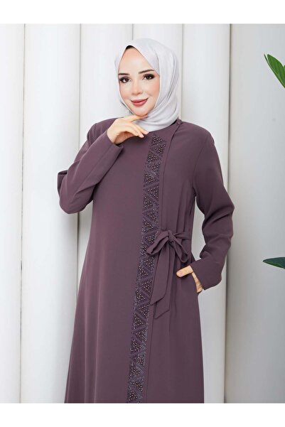 ESLEMNUR Pearl Yandan Tie Petek Ferace En2098