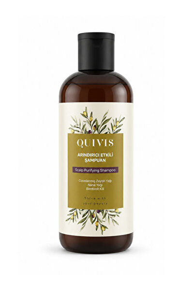 Quivis Arındırıcı Şampuan Saç ve Saç Derisi İçin Derin Temizlik 400 ml