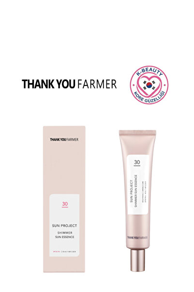 Thank You Farmer Sun Project Shimmer Sun Işıltılı Güneş Kremi SPF30 PA++ 40 ml
