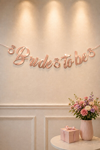 Baloncu Dede Bride To Be Yazılı Banner Rose Kadın Bekarlığa Veda Gelin Parti ...