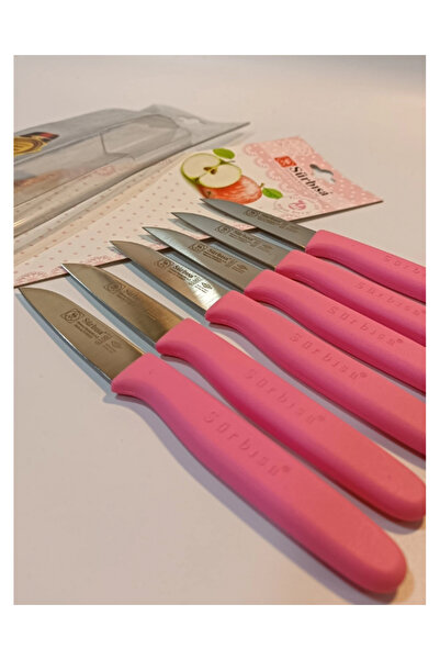 Sürbisa Meyve Takımı Pembe 6'lı 61007 7.0 cm