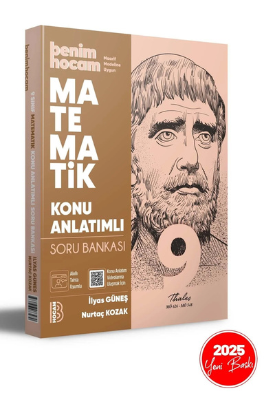 Benim Hocam Yayınları 2025 9. Sınıf Matematik Konu Anlatımlı Soru Bankası