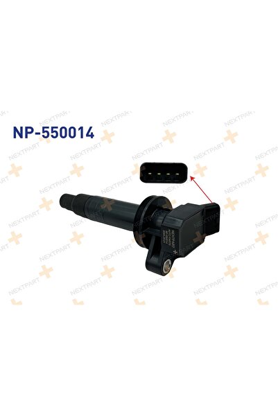NEXTPART ATEŞLEME BOBINI TOYOTA COROLLA 1.4 1.6 VVT-i 2002-2007 AURIS 1.4 200...