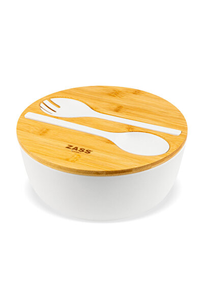 Zass Bol de salată din fibră de bambus ZG-SB 01 Alb