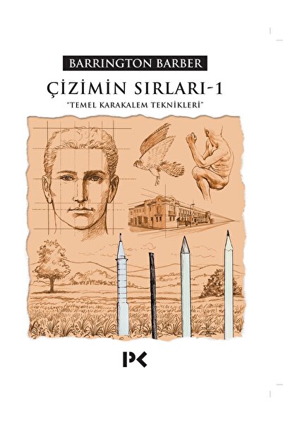Profil Kitap Çizimin Sırları 1 - Barrington Barber | Karakalem, Çizim Teknikl...