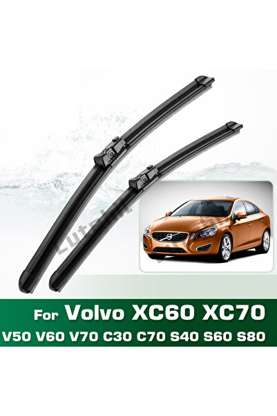 Choice Wiper Front Wiper Blades For Volvo XC60 XC70 V50 V60 V70 C30 C70 S40 S...