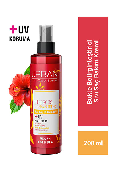 Urban Care Hibiscus&shea Butter Kıvırcık Ve Dalgalı Saçlara Özel Sıvı Saç Bak...