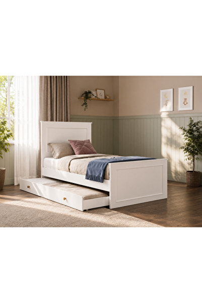 VENATTO madrid yavru yataklı,depolama alanlı karyola (%100mdf)