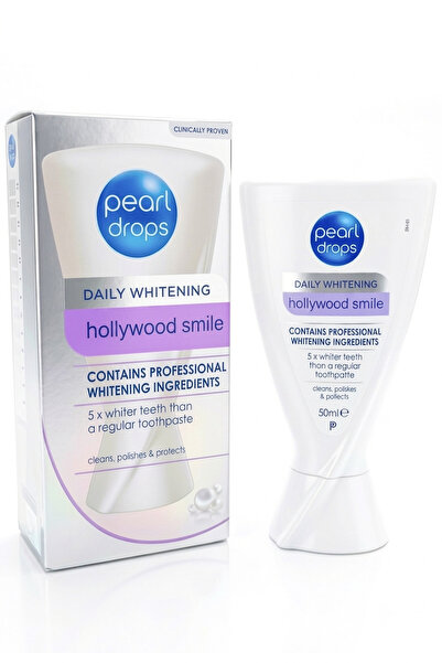 Pearl Drops Hollywood - Beyazlatıcı Diş Macunu 50 ml - 5 Ton Beyazlatma Profe...