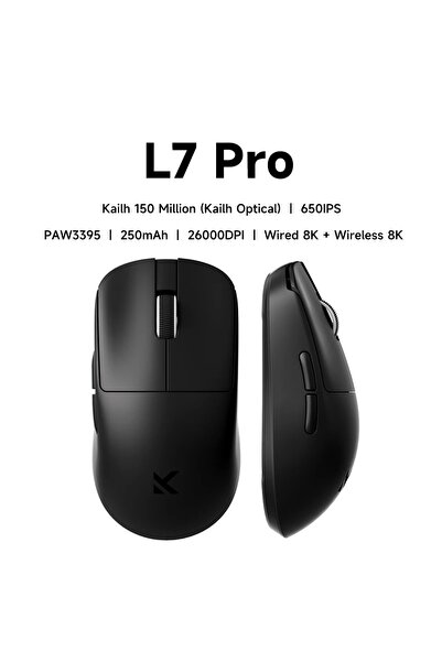 Choice1 أسود - L7 PRO MCHOSE L7 Pro ماوس ألعاب لاسلكي L7 Ultra PAW3395 مستشعر...