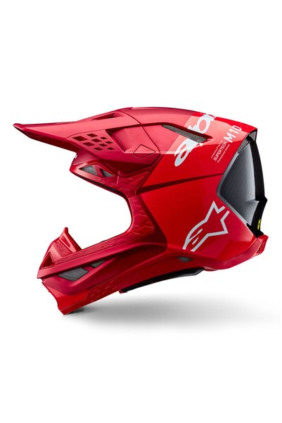 Alpinestars SM10 Flood Off-Road Kaskı Kırmızı