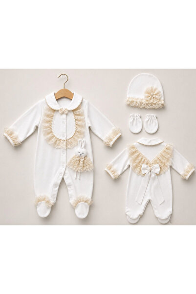 Kardeşler Bebe Lace booties baby girl romper