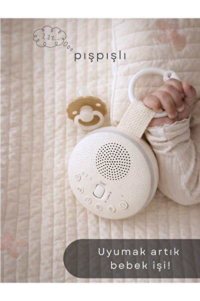 Breez Breez Beyaz Gürültü Makinesi | Pışpışlı Ninnili | Radyasyon İçermeyen U...