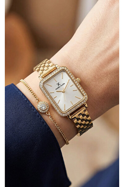 Daniel Klein Premium Gold Stainless Steel Watch for Women DK.1.14105-2