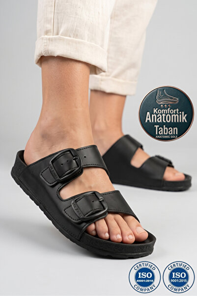 Roy Jones Εργονομικές γυναικείες παντόφλες PastelSteps Two Buckle Άνοιξη-Καλο...