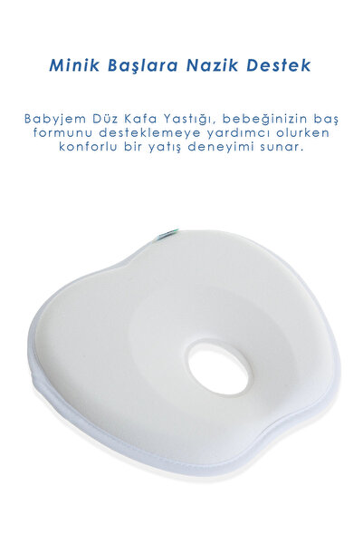 Babyjem Düz Kafa Yastığı Ekru