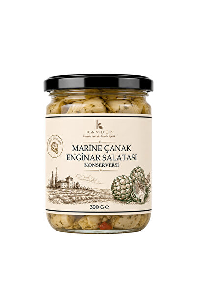 Kamber Doğadan Sağlığa Marine Çanak Enginar Konserve Salatası - 390g