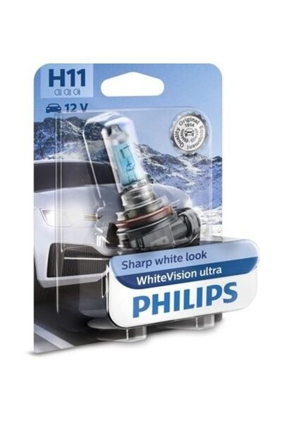 Philips Bec auto Philips H11 White Vision Ultra 12V 55W