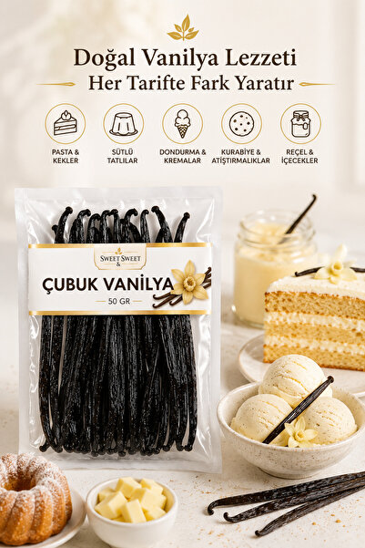 Sweet &Sweet Çubuk Vanilya 50 Gr