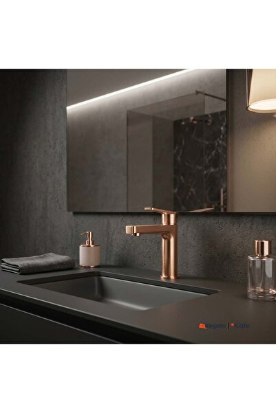 KALE Sempre Plus Rose Gold Lavabo Bataryası