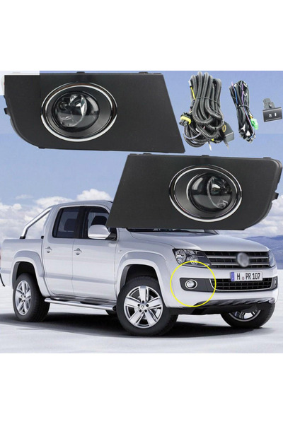 Universal Volkswagen Amarok Sis Farı Lambası Seti Orjinal Oem