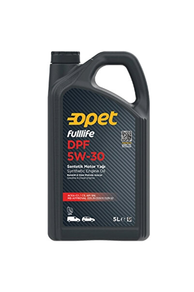opet Fulllife Dpf 5w-30 Sentetik Motor Yağı 5 L
